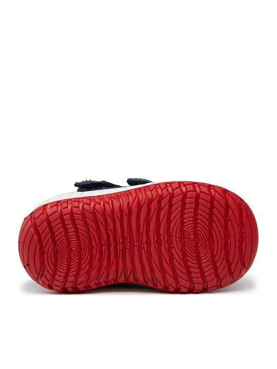 Ghete Copii cu Velcro Albastru marin