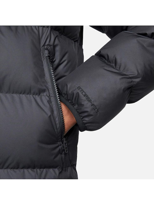 Storm-fit Windrunner Primaloft Winter Jacke Puffer Schwarz