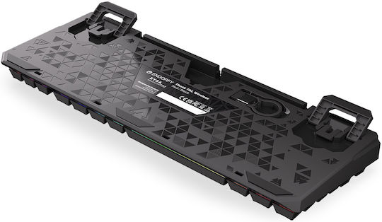 Endorfy Thock Ασύρματο Gaming Μηχανικό Πληκτρολόγιο Tenkeyless με Kailh Box Black διακόπτες και RGB φωτισμό (Αγγλικό US)