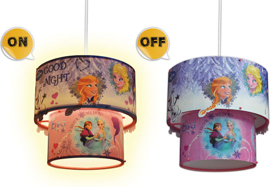 ARlight Einfaches Licht Kinderdeckenleuchte Deckenleuchte 40W mit Fassung E27 Mehrfarbig 28cm