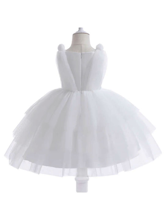 TakTakBaby Kids Dress Tulle White