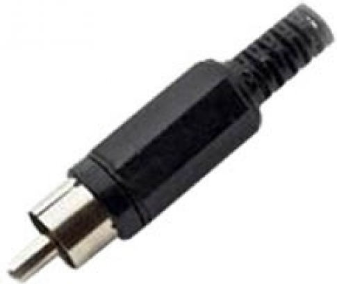 Lz Stecker RCA männlich Silber (01.099.0004)