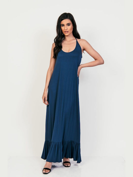 Dress Up Maxi Φόρεμα Ίντιγκο (Indigo)