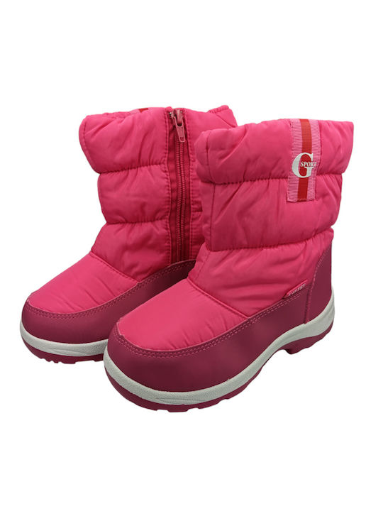 IQ Shoes Kids Snow Boots Fuchsia