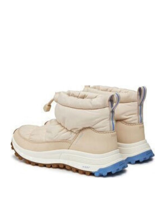 ATLTrek Ice WP Δερμάτινες Γυναικείες Μπότες Χιονιού Μπεζ