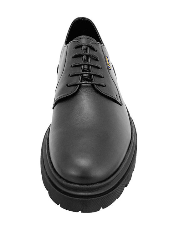 Leder Herrenschuhe Schwarz