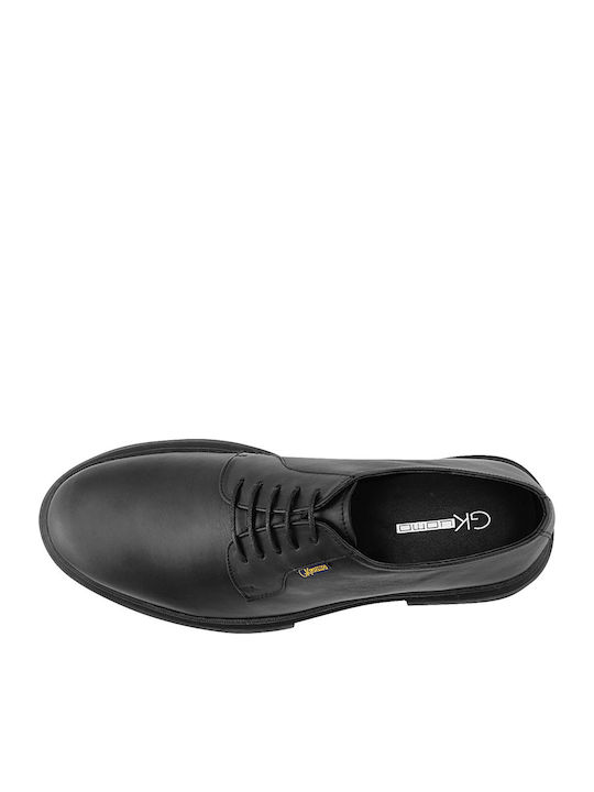 Leder Herrenschuhe Schwarz