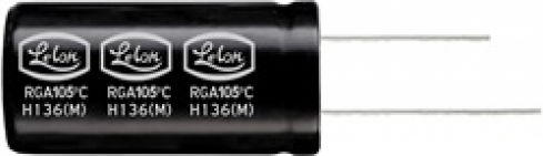 Lelon Кондензатор Електролитен 100микрофаради (μF) 400V 5бр 01.003.0320