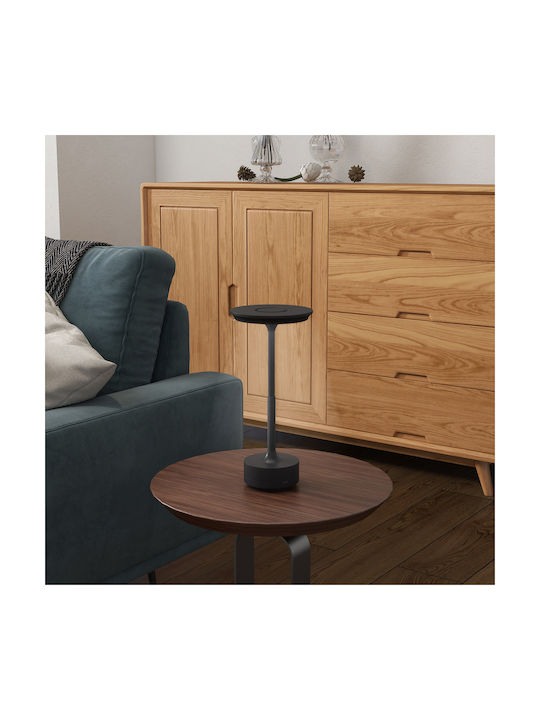 HomCom Table Lamp LED with Black Base