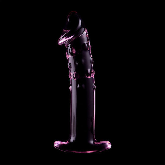 Ibiza Γυάλινο Dildo Ροζ 18.5cm