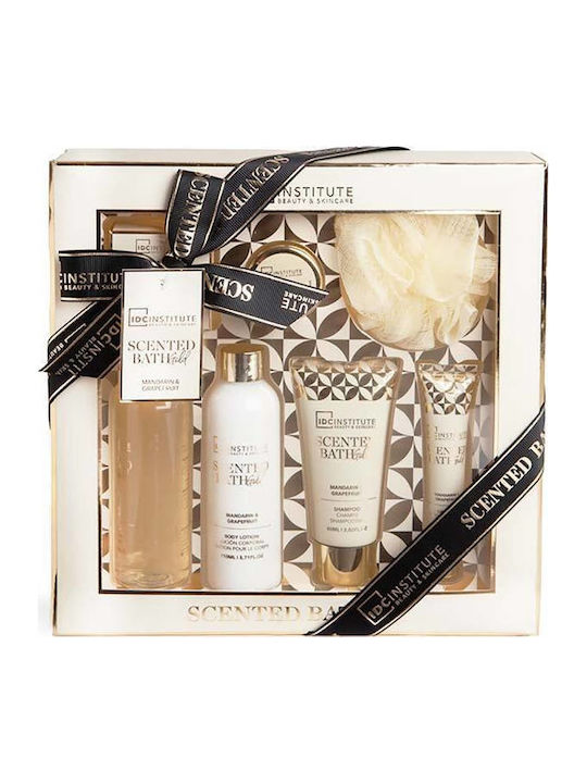 IDC Institute Scented Bath Gold Σετ Περιποίησης για Ενυδάτωση & Καθαρισμό Σώματος