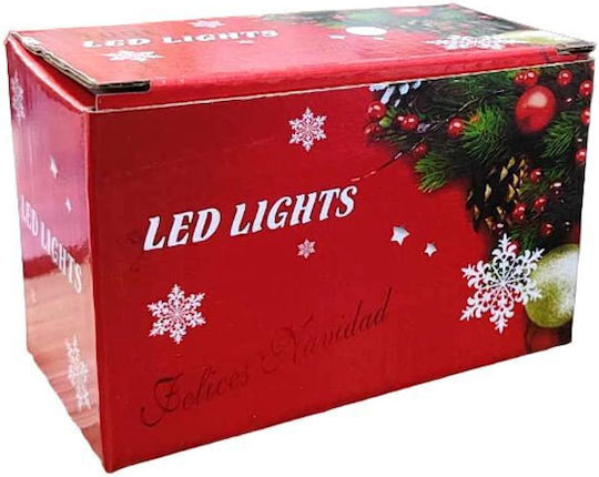 Светлини LED 3m. x 200бр Хладен бял тип Мрежа 1бр