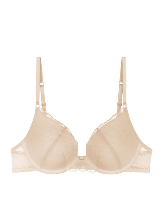 Spotlight Whu Push Up Bra Underwire Graphite