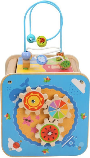 Kidslife Maze Cube Activity Toy Seasons Wooden