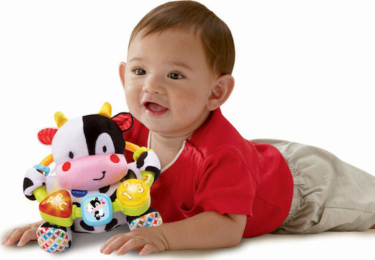 Vtech Ζωάκι Μουου-σική Αγελαδίτσα από Ύφασμα με Μουσική για 3+ Μηνών