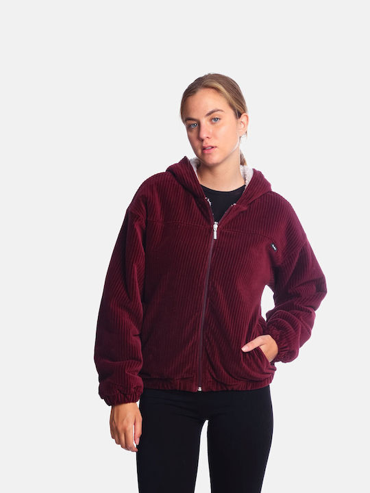 Women's Cardigan Bordeaux