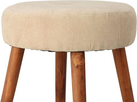 Wooden Garden Stool Polyester 35x35x45cm Wooden Garden Stool Polyester 35x35x45cm