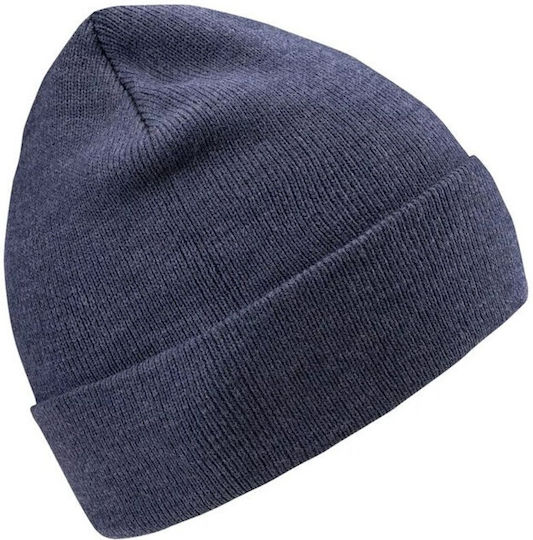Beanie Unisex Beanie Knitted in Blue color