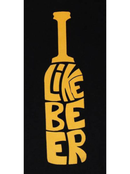 Takeposition I Like Beer Men's Long Sleeve Blouse White