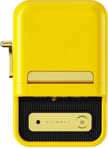 Niimbot B21 Electronic Handheld Label Maker in Yellow Color