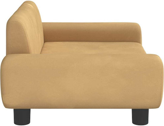 Kids Sofa Brown 70x45x33cm