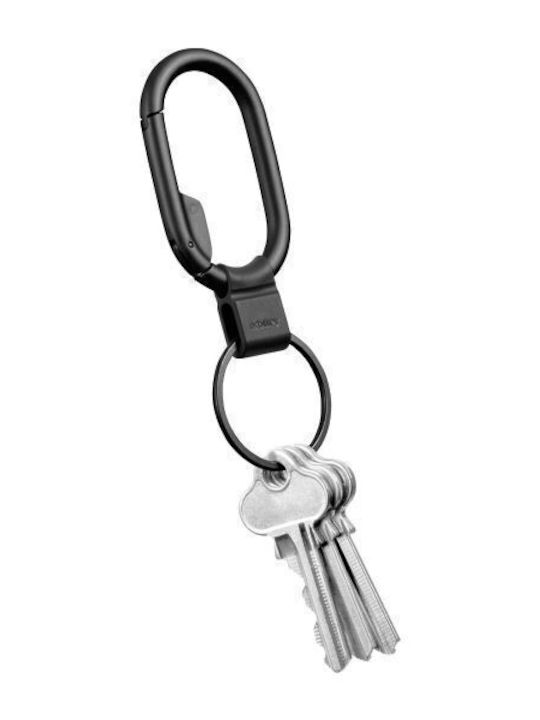 Orbitkey Κλειδοθήκη Clip Μαύρη