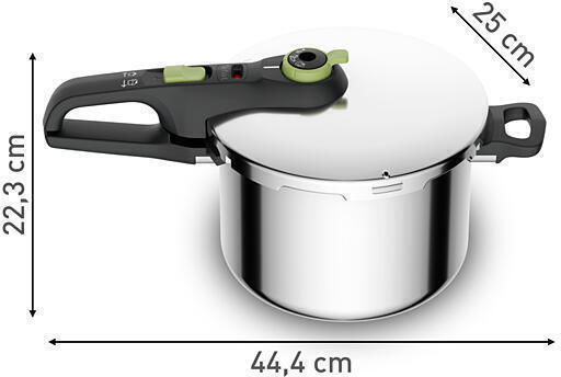 Tefal Secure Trendy Χύτρα Ταχύτητας 6lt