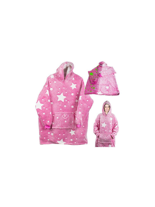 Κουβέρτα Fleece με Μανίκια 70x85εκ.