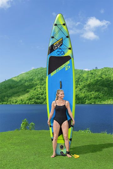 Bestway Hydro-force Φουσκωτή Σανίδα SUP με Μήκος 3.81m Τιρκουάζ
