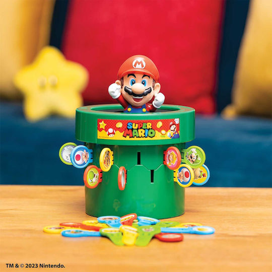Επιτραπέζιο Παιχνίδι Super Mario Pop Up για 2-4 Παίκτες 4+ Ετών AS