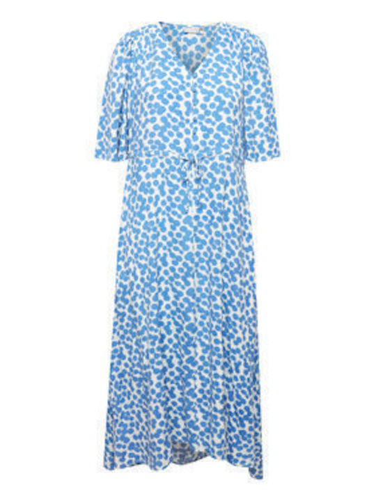 Midi Damenkleid Blau