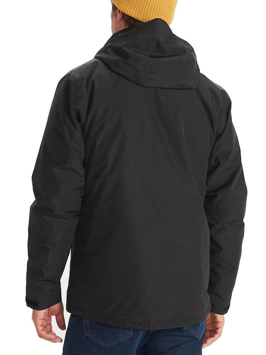 Marmot Ramble Component Herren Jacke Lässig Wasserdicht Schwarz