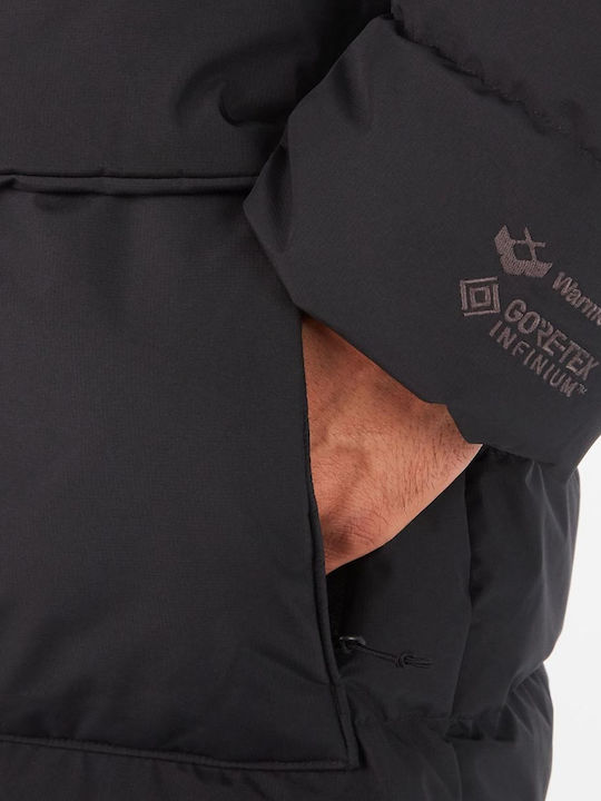 Winter Jacket Hardshell Waterproof and Windproof Black