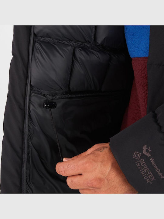 Winter Jacket Hardshell Waterproof and Windproof Black
