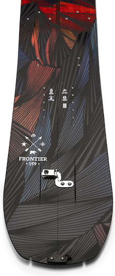 Jones Frontier Ανδρική Σανίδα Snowboard Μαύρο Χρώμα