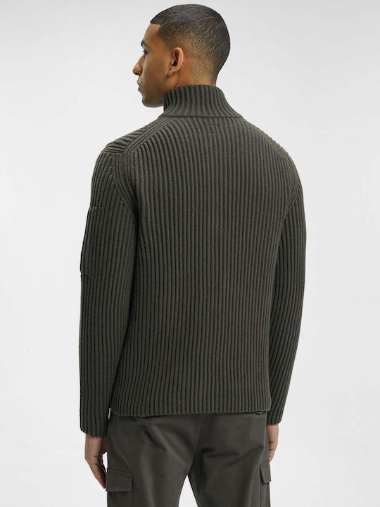 C.P Company Knitted Cardigan Khaki