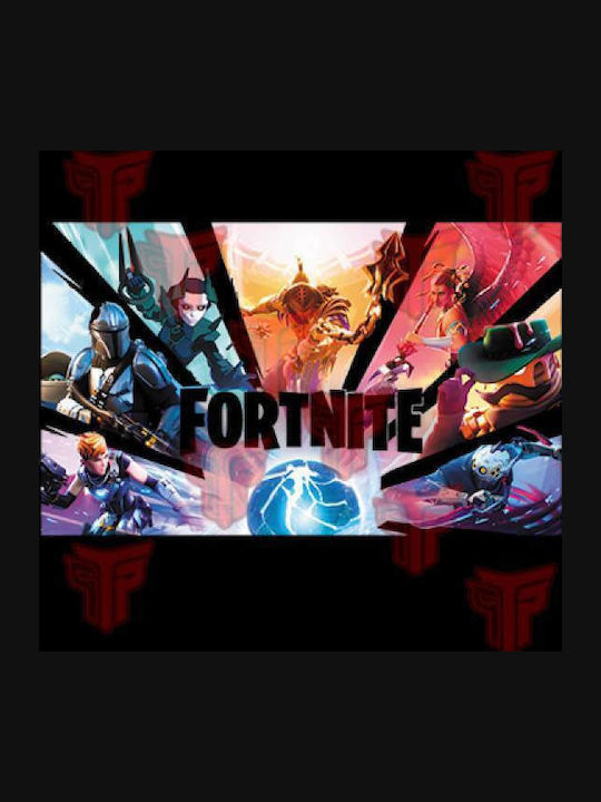 Takeposition Μπλούζα Fortnite Μαύρη Βαμβακερή