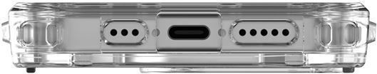 UAG Plyo Back Cover Σιλικόνης 2mm Διάφανο (iPhone 15 Pro)