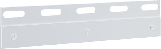 vidaXL Σίτα Παραθύρου Βιδωτή Πλισέ Inox Γκρι 4x20cm