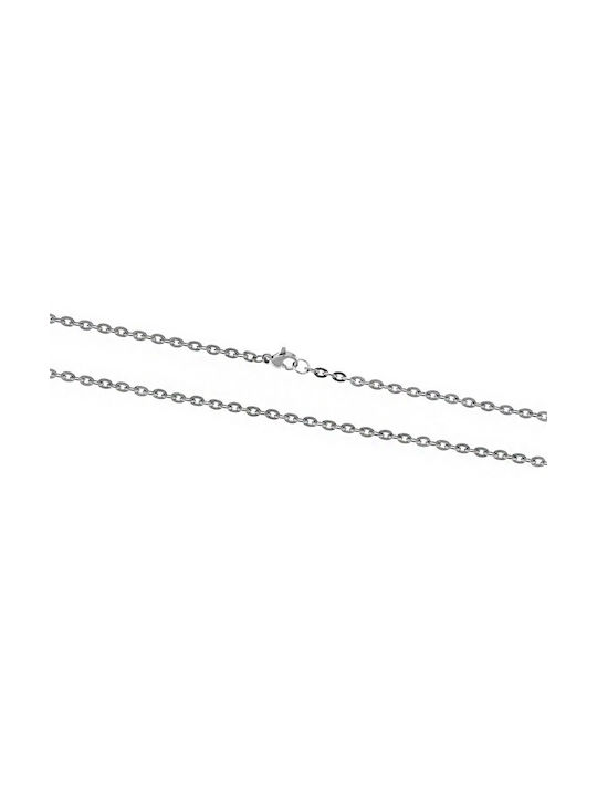 Senza Chain Neck from Stainless Steel Length 65cm