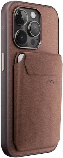 Peak Design MagSafe Θήκη Καρτών σε Καφέ χρώμα