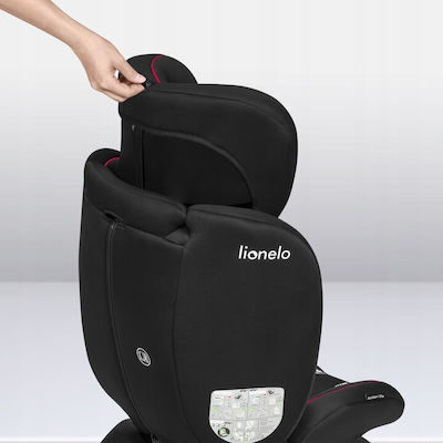 Lionelo Bastian Autositz i-Size mit Isofix Black Red