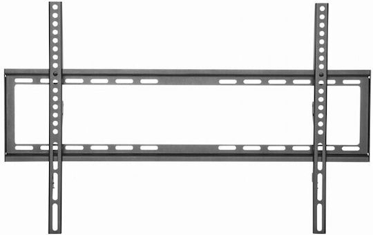 Gembird WM-70F-03 Βάση Τηλεόρασης Τοίχου έως 37" και 35kg Ασημί