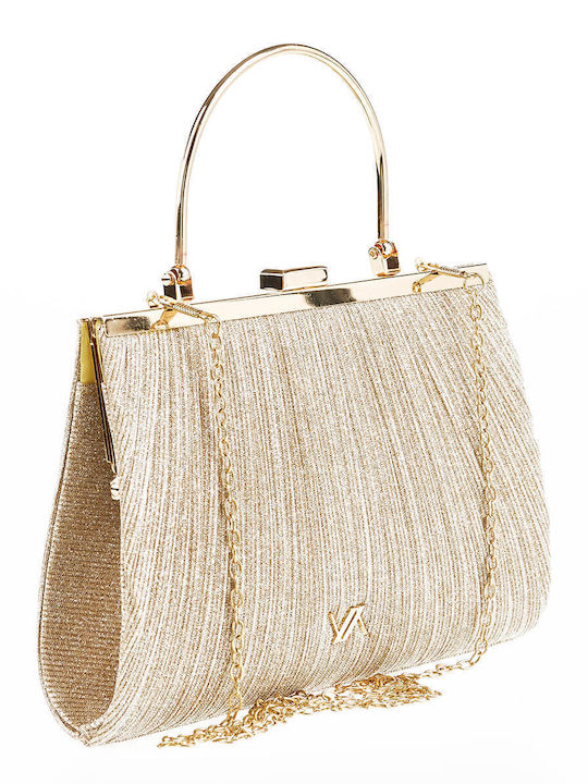 Verde Damen Tasche Hand Gold