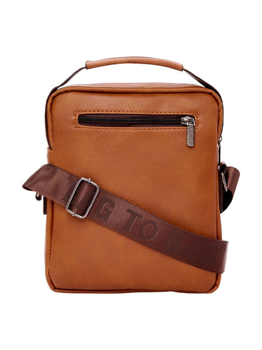 Herrentasche Schulter / Crossbody Braun