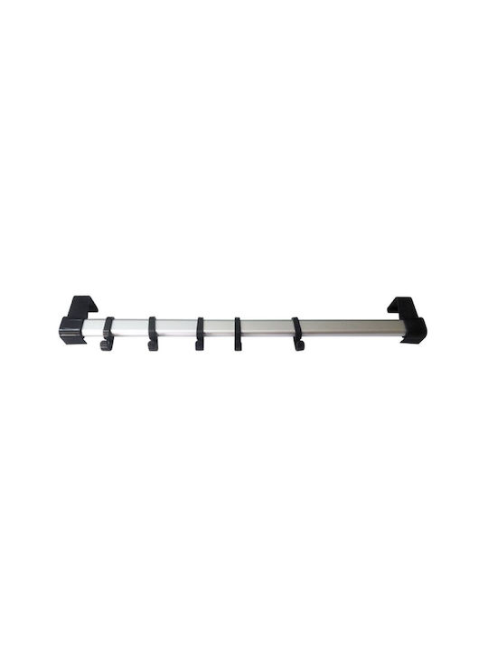 Sidirela Door Hook 5 Slots Metallic E-0776 55x5.5x10.5cm