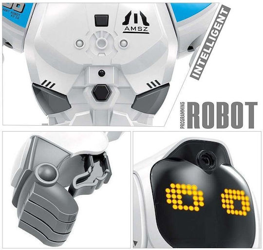 Blue Toys Teleghidat Robot Alb