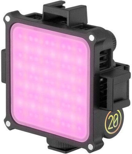 Zhiyun Fiveray Μ20C RGB LED Light Combo Дневна светлина 10,000К 20W с Яркост LUX 276 Лукс