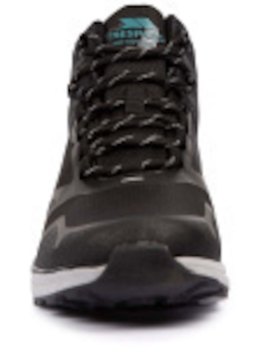 Trespass Evander Men's Hiking Boots Waterproof Black