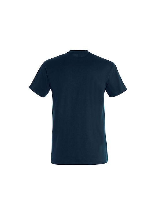 For The Festivals Men's Short Sleeve T-shirt Petroleum Blue